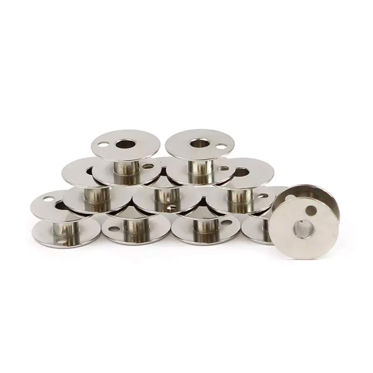 Metal Bobbin for Walking Foot and Double Needle Industrial Sewing Machines #203470 Durable Steel Design